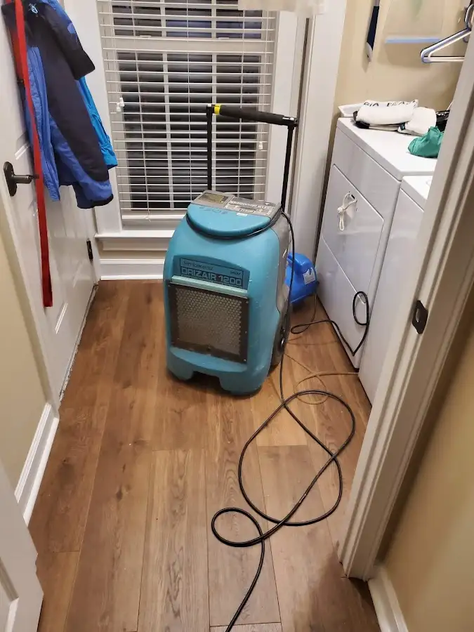 Commercial dehumidifier deployed for Crawl Space Restoration in Augusta